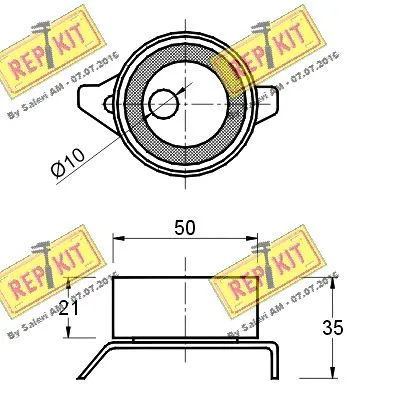 Tensioner Pulley, timing belt
