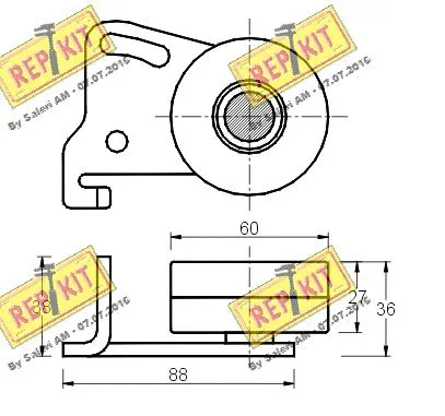 Tensioner Pulley, timing belt