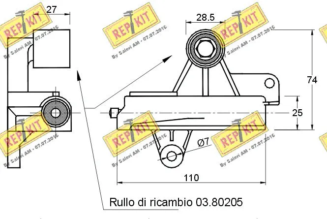 Vibration Damper, timing belt