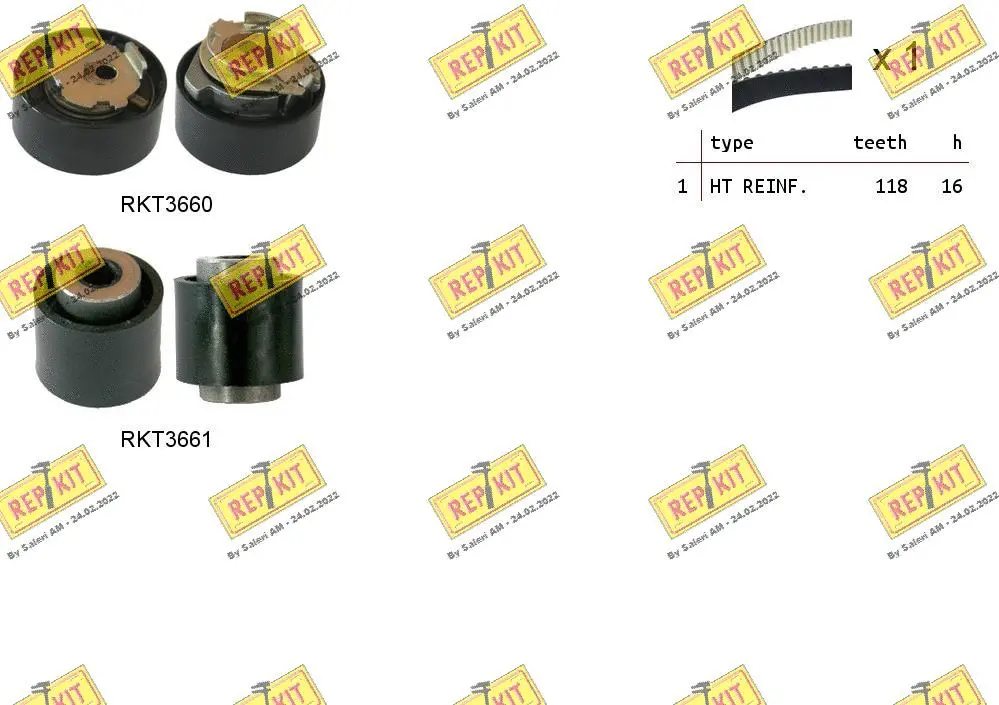 Timing Belt Kit (RKTK1167)