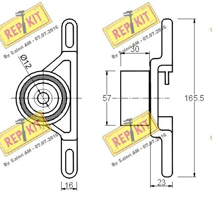 Tensioner Pulley, timing belt
