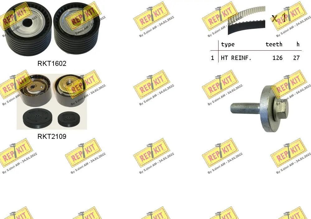 Timing Belt Kit (RKTK1072)