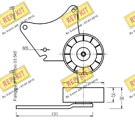 Belt Tensioner, V-ribbed belt