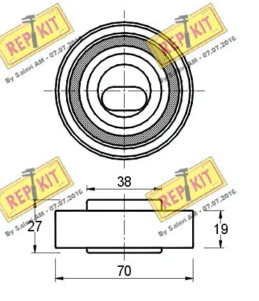 Tensioner Pulley, timing belt