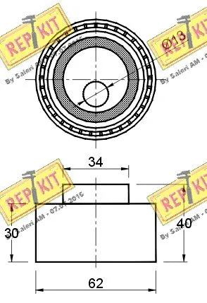 Tensioner Pulley, timing belt