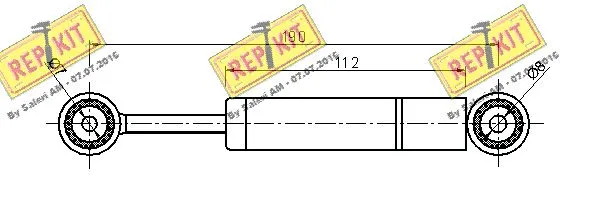 Vibration Damper, V-ribbed belt