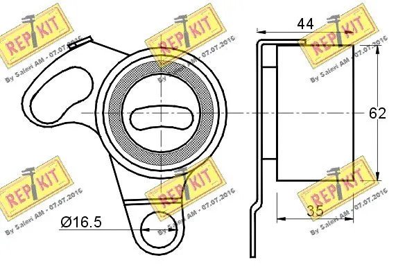 Tensioner Pulley, timing belt