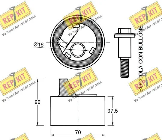 Tensioner Pulley, timing belt