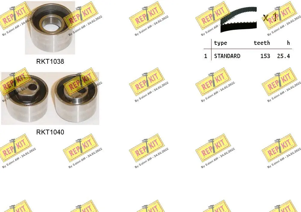 Timing Belt Kit (RKTK0968)
