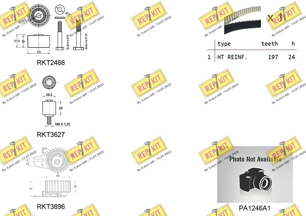 Water Pump & Timing Belt Kit