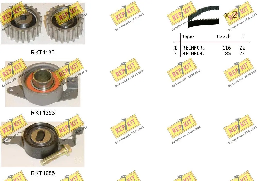 Timing Belt Kit (RKTK0819)