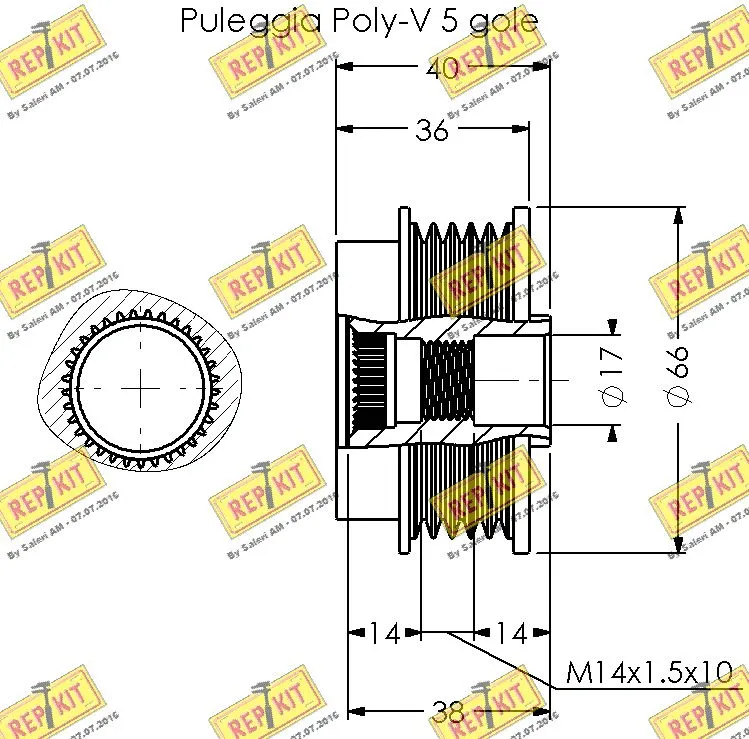 Alternator Freewheel Clutch