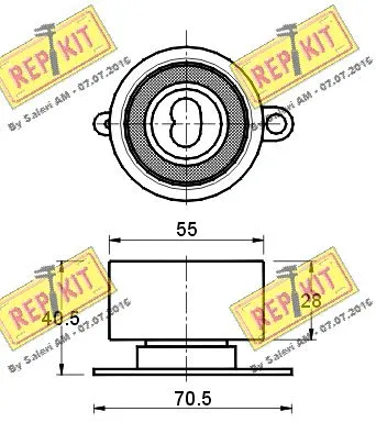Tensioner Pulley, timing belt
