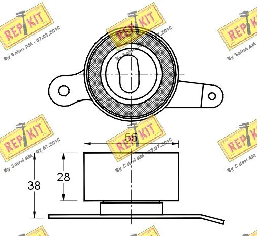 Tensioner Pulley, timing belt