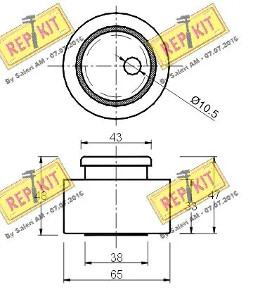 Tensioner Pulley, timing belt