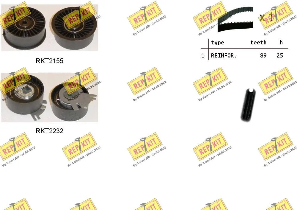 Timing Belt Kit (RKTK0921)