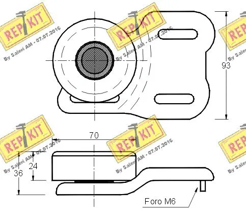 Belt Tensioner, V-ribbed belt