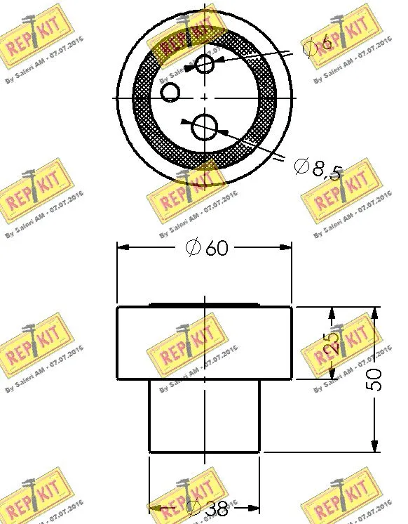 Tensioner Pulley, timing belt