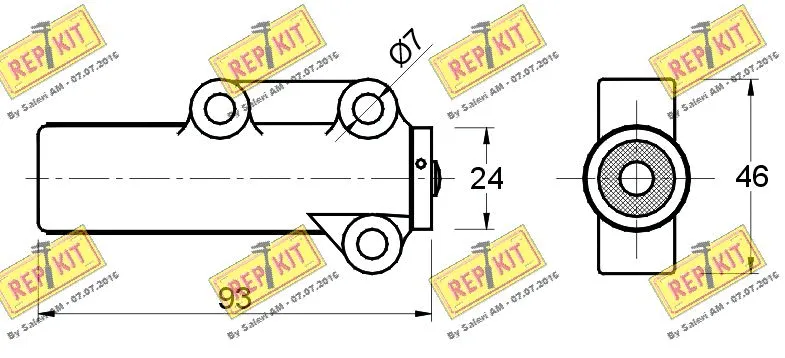 Vibration Damper, timing belt