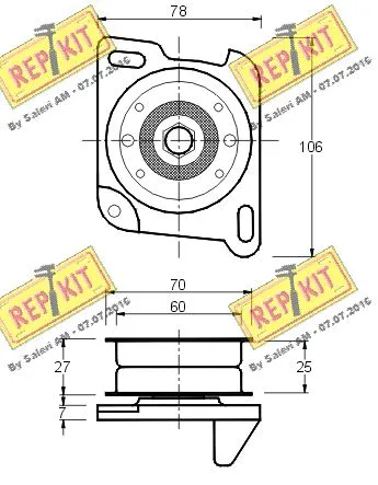 Tensioner Pulley, timing belt
