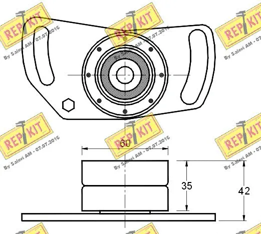 Tensioner Pulley, timing belt