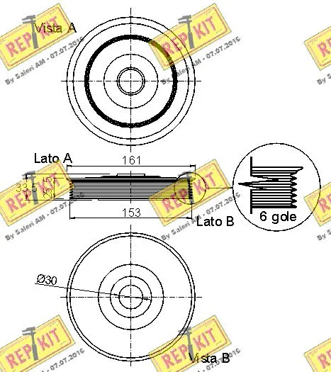 Belt Pulley, crankshaft