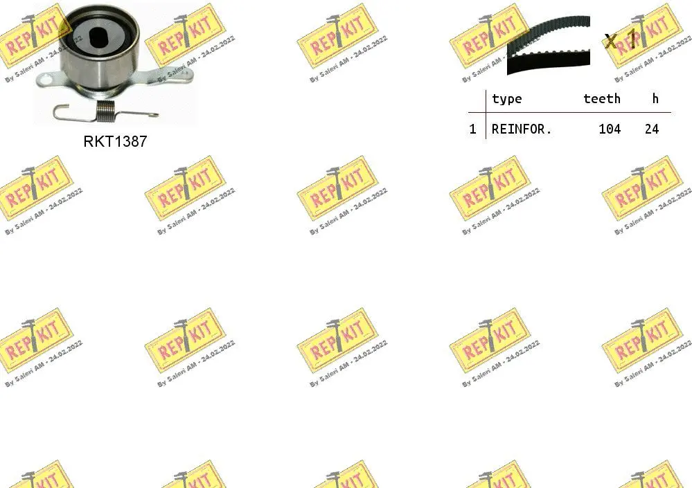 Timing Belt Kit (RKTK1015)