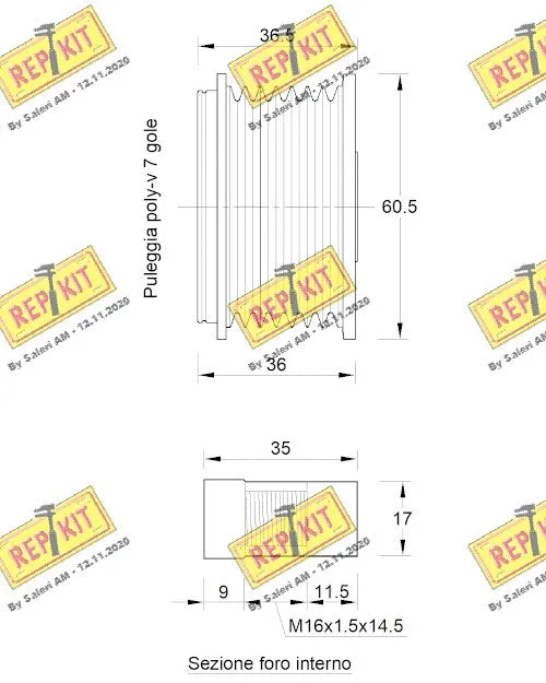 Alternator Freewheel Clutch