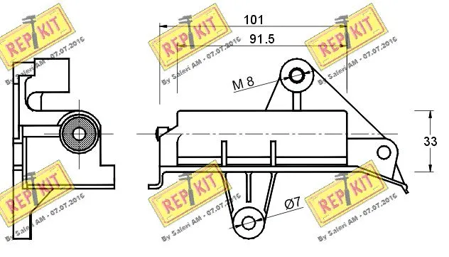 Vibration Damper, timing belt