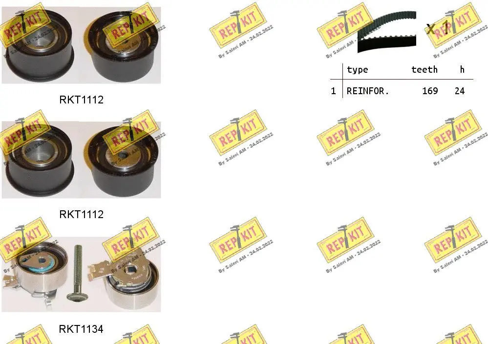 Timing Belt Kit (RKTK0830)