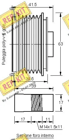 Alternator Freewheel Clutch
