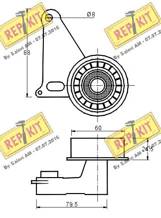 Tensioner Pulley, timing belt