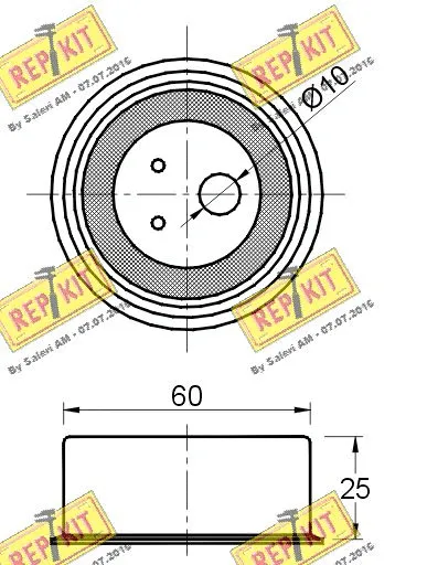 Tensioner Pulley, timing belt