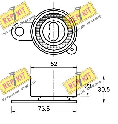 Tensioner Pulley, timing belt