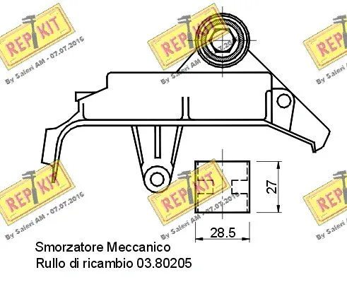 Vibration Damper, timing belt