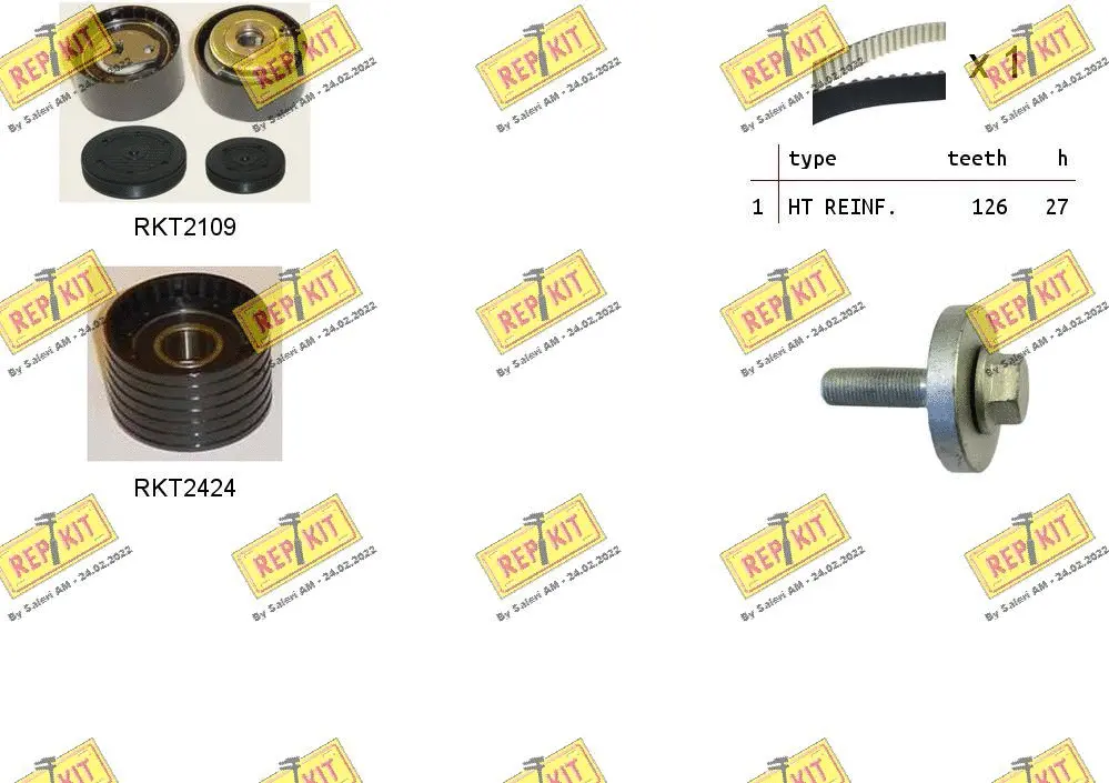 Timing Belt Kit (RKTK1073)