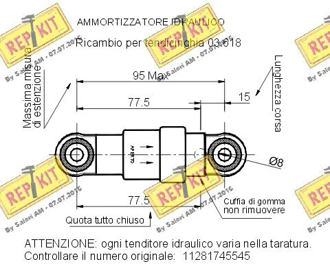 Vibration Damper, V-ribbed belt