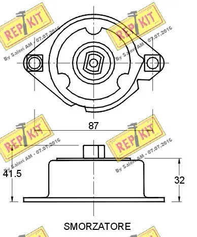 Belt Tensioner, V-ribbed belt