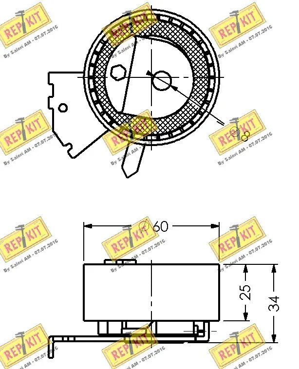 Tensioner Pulley, timing belt