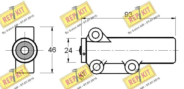 Vibration Damper, timing belt