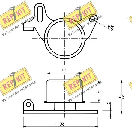 Tensioner Pulley, timing belt