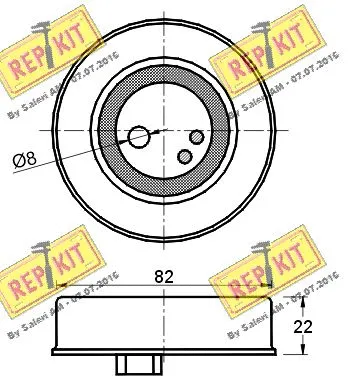Tensioner Pulley, timing belt