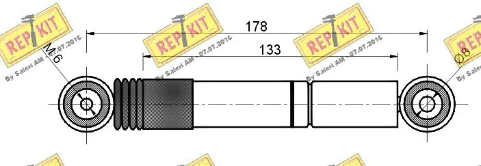 Vibration Damper, V-ribbed belt
