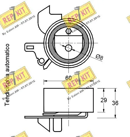Tensioner Pulley, timing belt