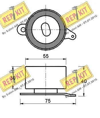 Tensioner Pulley, timing belt