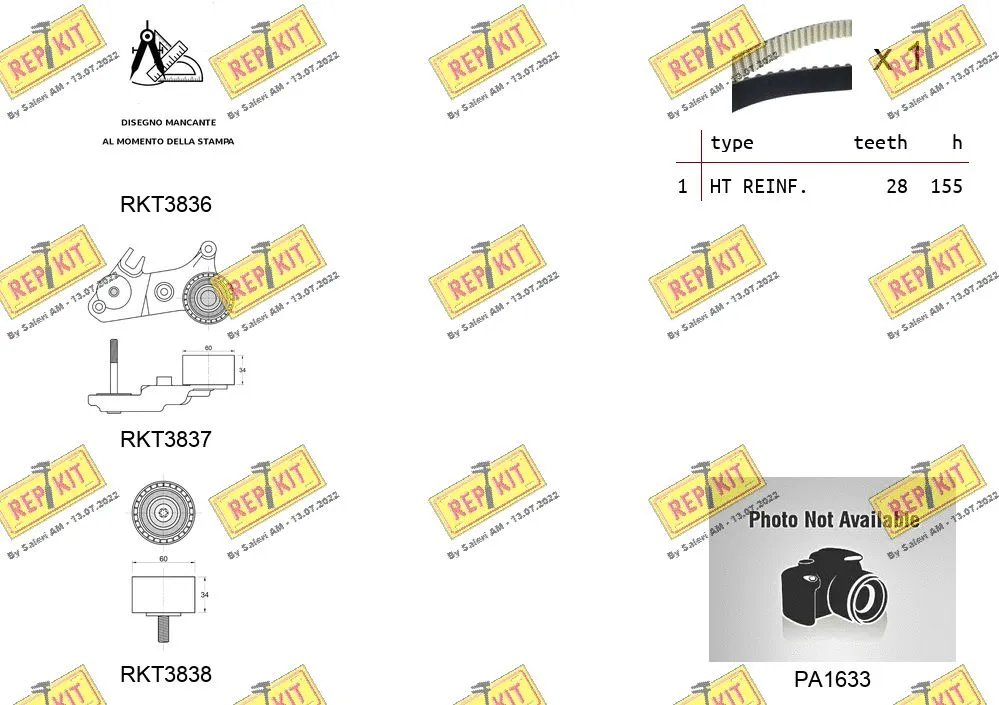 Water Pump & Timing Belt Kit