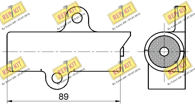 Vibration Damper, timing belt