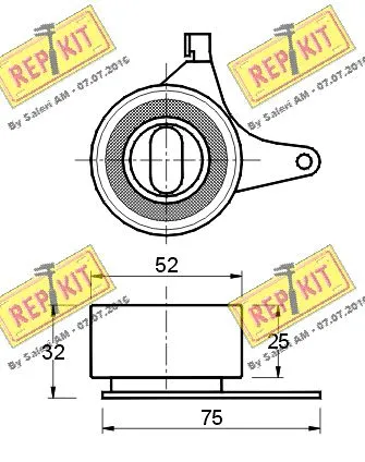 Tensioner Pulley, timing belt