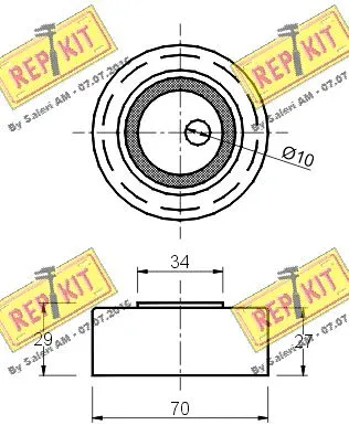 Belt Tensioner, V-ribbed belt
