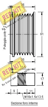 Alternator Freewheel Clutch